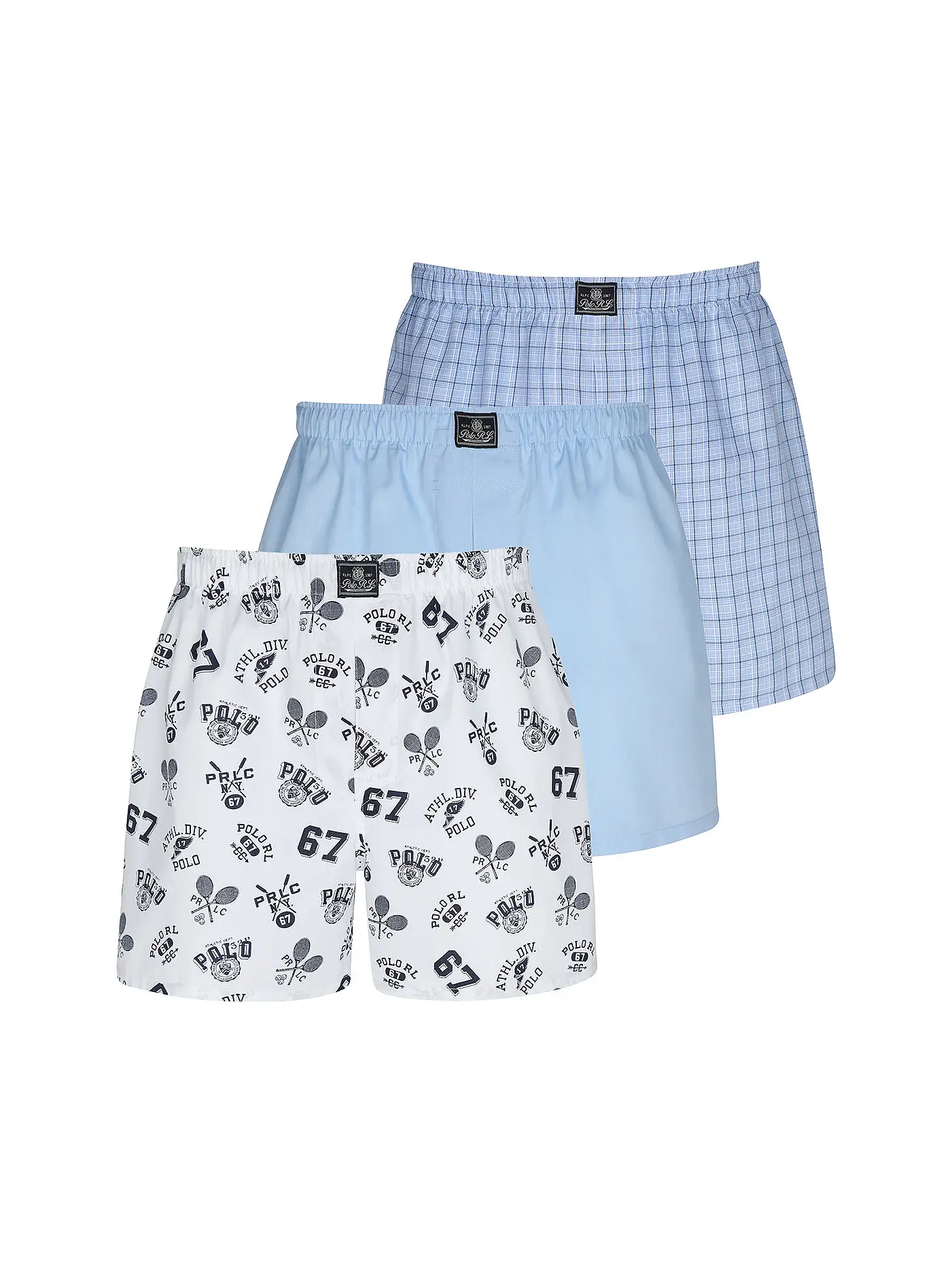 POLO RALPH LAUREN | Boxershorts 3er Pkg. blau | 